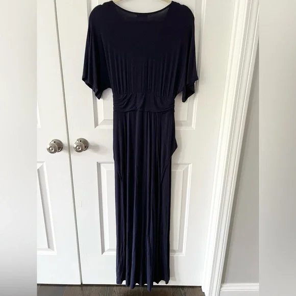 Kiyonna Indie Flair Maxi DressNouveau NavySize Large